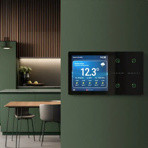GLASS TOUCH PANEL WITH 4